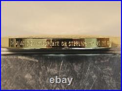 Lincoln County War New Mexico 24K Gold On Solid Sterling 1977 Medal