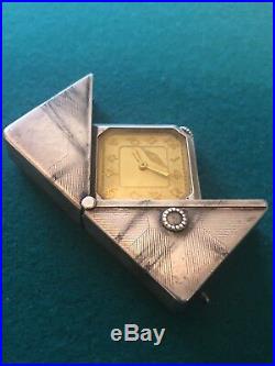 Lip Eclipso Solid Silver Watch c1930 VERY RARE