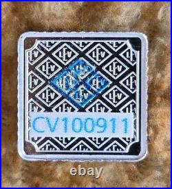 Lot Of 10 Geiger Edelmetalle Silver Bars Original 1 gram. 999 Plastic Flips