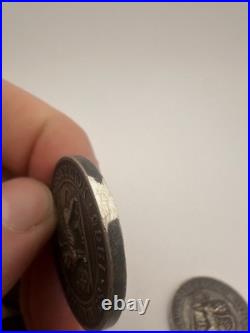 Lot Of 13 Antique 1890s Solid Silver Sports Metals 7.7 Oz Marks Athletic Assn Lot Of 13 Antique 1890s Solid Silver Sports Metals 7.7 Oz Marks Athletic Assn