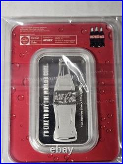 Lot of 3 1 Troy oz. 999 Fine Silver Rounds 1. Star Privy Eagle, GM, COCA-COLA