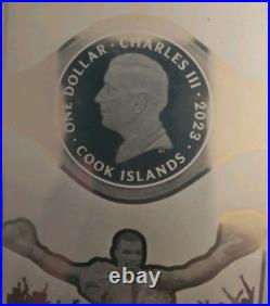 MIKE TYSON NGCX SOLID SILVER Legends Series Mintage 4000