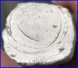 MK BarZ Set Sail for Treasure Pirate Ship Stamped Square 1oz. 999 Silver