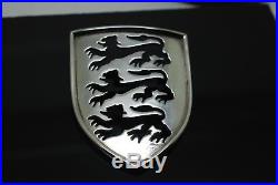 MONTY DON Vintage Jewellery Solid Sterling Silver 925 Three Lions England Brooch