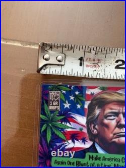 Make America Green Again one blunt At A Time 1 Gram Of fine silver