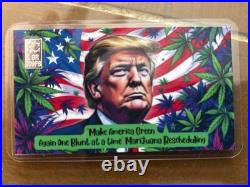 Make America Green Again one blunt At A Time 1 Gram Of fine silver
