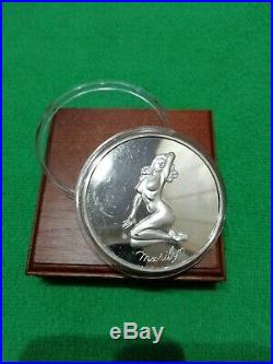 Marilyn Monroe Solid Silver. 999 5oz Round / Coin