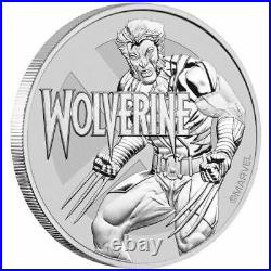 Marvel Wolverine 1 oz. 9999 Solid Silver Coin Tuvalu Dollar