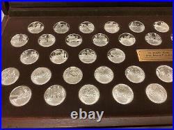 Medallic History 50 Coin Set American Revolution Limited Edition Solid Sterling