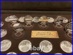 Medallic History 50 Coin Set American Revolution Limited Edition Solid Sterling