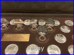 Medallic History 50 Coin Set American Revolution Limited Edition Solid Sterling