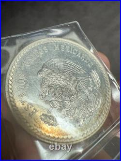 Mexico 5 Pesos Cinco 900 Silver Solid Mexican Coin Cuauhtemoc Lot Of 9 Bullion