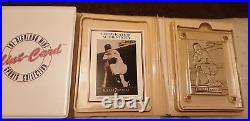 Mickey Mantle 1992 Pinnacle Highland Mint 4.25 Oz. 999 Silver Yankees