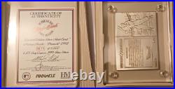 Mickey Mantle 1992 Pinnacle Highland Mint 4.25 Oz. 999 Silver Yankees