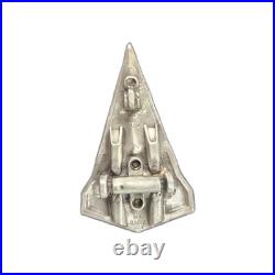 MkBarz Fighter Jet. 999 Hand Poured Silver