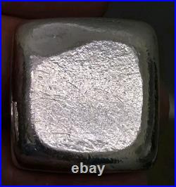 Monarch Precious Metals 50 Gram (1.76 Troy Oz) Silver Square. 999 Fine Silver