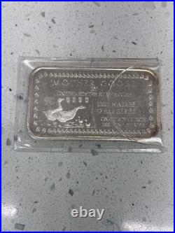 Mother Goose USSC 1oz 999 FINE Silver bar C3736 Mary Had A Little Lamb 290/1000