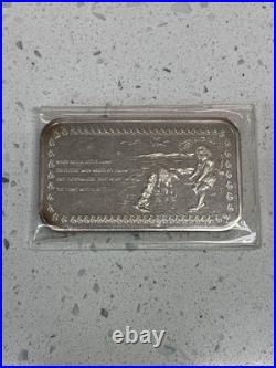 Mother Goose USSC 1oz 999 FINE Silver bar C3736 Mary Had A Little Lamb 290/1000