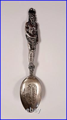NATIVE AMERICAN STERLING SILVER SPOON 1000 ISLAND HOUSE 26.0 Grams