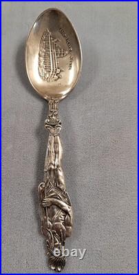 NATIVE AMERICAN STERLING SILVER SPOON 1000 ISLAND HOUSE 26.0 Grams
