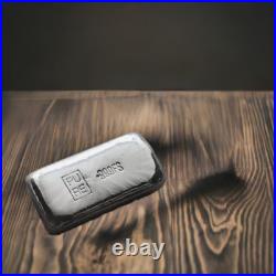 NEW 1 Troy Oz Solid Silver Bar Hand Poured (999 Fine Silver)