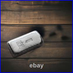 NEW 1 Troy Oz Solid Silver Bar Hand Poured (999 Fine Silver)