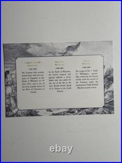 Napoleons Final Battle Solid Pure Silver 3 Coin Set VERY LOW MINTAGE & RARE