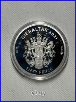 Napoleons Final Battle Solid Pure Silver 3 Coin Set VERY LOW MINTAGE & RARE