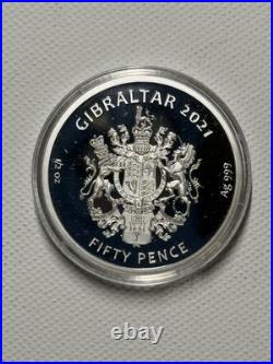 Napoleons Final Battle Solid Pure Silver 3 Coin Set VERY LOW MINTAGE & RARE