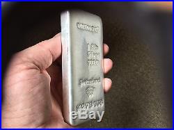 New 1 kg X1000 Grm Solid 999.0 Solid Silver Bar Metalor & Certificate Quality