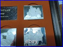 Norman Rockwell's 1973 Fondest Memories 10 Ingots, 31 Troy Ounces Sterling Sil