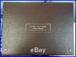 Norman Rockwell's Fondest Memories First Edition Proof Set/Solid Sterling Silver