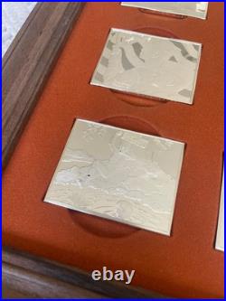 Norman Rockwell's Fondest Memories First Edition Proof Set/Solid Sterling Silver