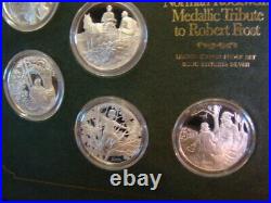 Norman Rockwell's Medallic Tribute to Robert Frost 12 Solid Sterling Silver Coin
