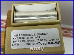 Northwest Terr Mint 7 oz. 999 Solid Silver Shotgun Shell