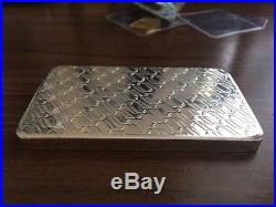 OPM Metals 10oz Rare Solid Silver Bullion Bar. 999 Fine Silver