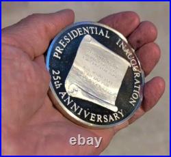 Over Half Pound Solid Sterling Silver Jfk Memorial Proof Medallion, Beautiful Over Half Pound Solid Sterling Silver Jfk Memorial Proof Medallion, Beautiful