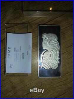 PAMP 500 Gram Solid Silver Certificated Bar. Switzerland. Out of Stock Everywhere