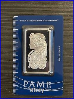 PAMP Suisse Lady Fortuna 50 Gram Silver Bar