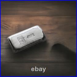 PURE 1 Troy Oz Solid Silver Bar Investment Silver