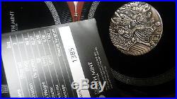 Pure Solid Silver. 999 Silver Coin Hades Gods Of Olympus