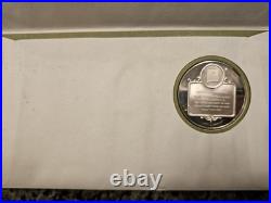Palace of Governors New Mexico 1972 Solid Sterling Silver Medal