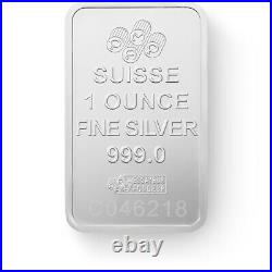 Pamp 100 gram solid silver. 999 bullion bar In Blister Pack