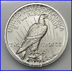 Peace Dollar Bullion Round Solid Silver from the Intaglio Mint in High Relief