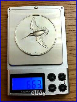 Peter Scott Collection 35 x 2.3oz Solid Silver FH Medallions British Birds