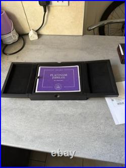 Platinum Jublee Solid Silver 5oz Masterpiece Limited Edition £50.999 Coin