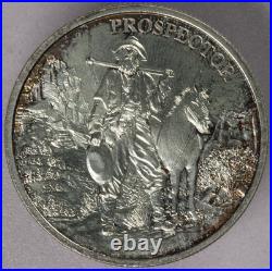 Prospector American Miner. 999 Silver 1 oz Round