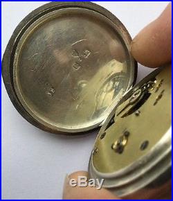 Queen Victoria Jubilee Pocket Watch Solid Silver Hallmarked 1886