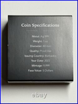 Queen Elizabeth Il Double Portrait 1oz Solid Silver Coin LOW MINTAGE & RARE