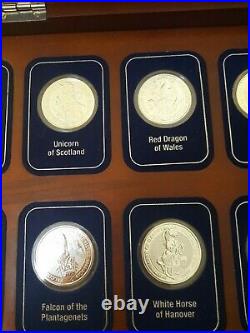Queens Beasts 2oz Solid Silver Bullion 10 Coin Collection